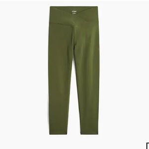 NWT J.Crew Cropped crossover leggings